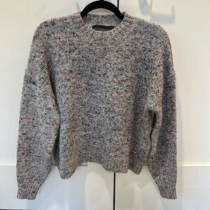 Jenni Kayne Marled Cotton/Wool Blend Sweater